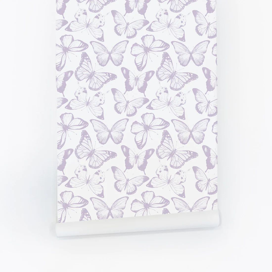 Tiny Lavender Butterfly wallpaper | Livettes Wallpaper