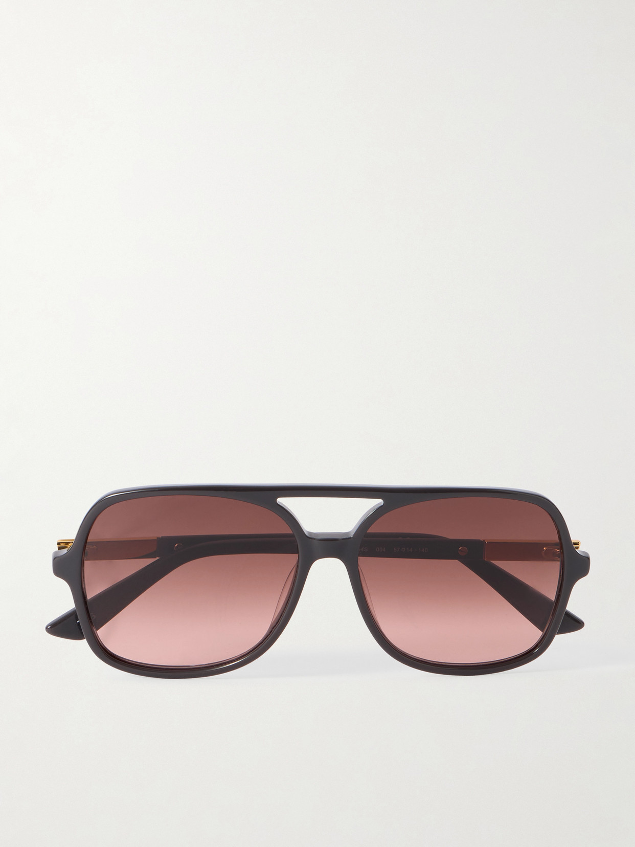 Chloé - Judy Aviator-style Acetate And Gold-tone Sunglasses - Gray | NET-A-PORTER (US)