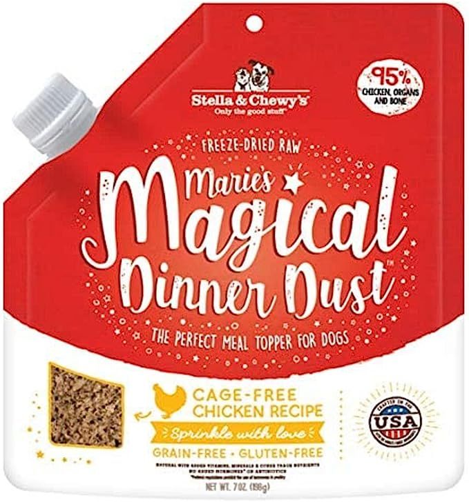 Stella & Chewy’s Freeze-Dried Raw Marie's Magical Dinner Dust – Protein Rich, Grain Free Dog ... | Amazon (US)