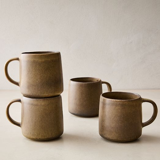 Kanto Stoneware Handled Mug Sets | West Elm (US)