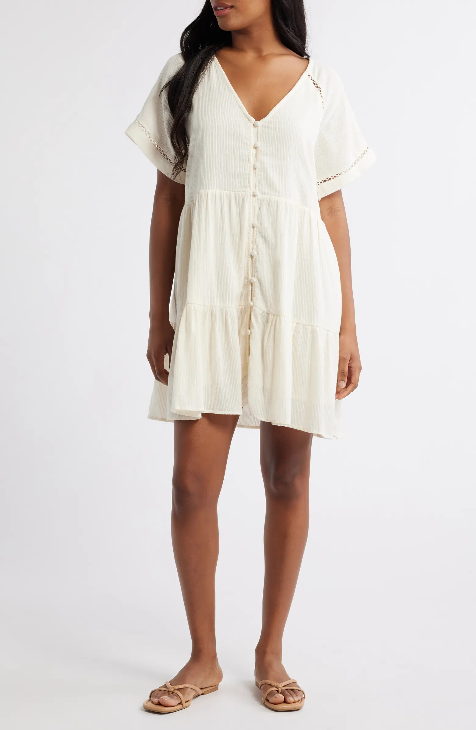 Rip Curl Desert Dreams Free Button Front Dress | Nordstrom | Nordstrom