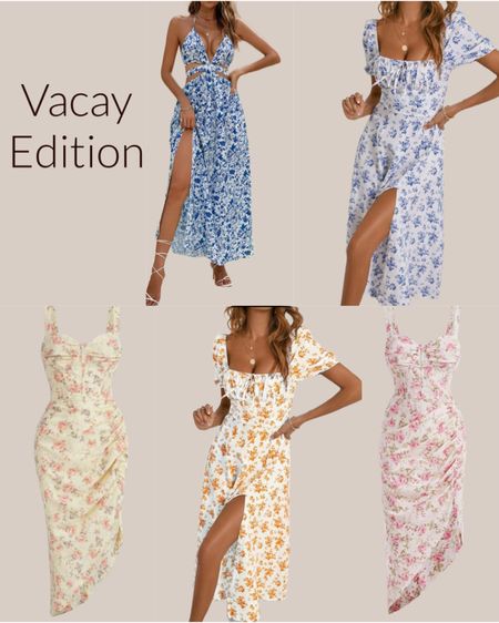Vacation floral dresses under $20
#summer #brunchdress #hotsummer

#LTKunder50 #LTKtravel #LTKstyletip