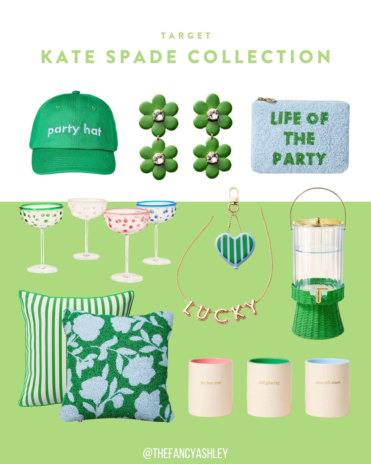Totally obsessed with the new Kate Spade collection at Target—it's SO good, especially the green! Such darling spring finds for your closet, your home, and even your next fab party—it's for a limited time only, so run, don't walk!

#LTKHome #LTKSeasonal #LTKFindsUnder100