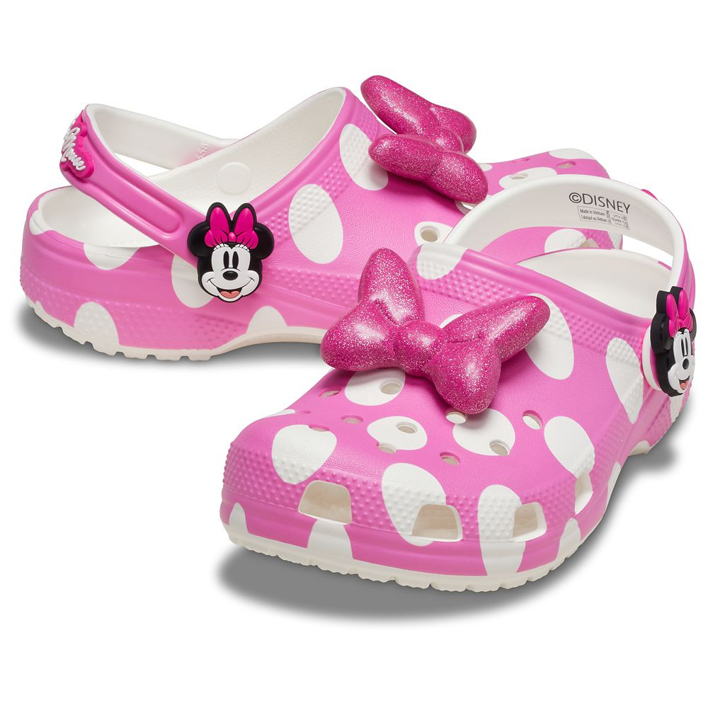 Minnie Mouse Clogs for Kids by Crocs – Pink | Disney Store
