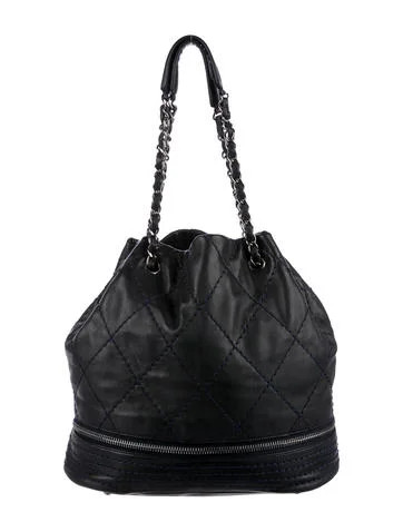 Chanel Expandable Drawstring Tote | The Real Real, Inc.