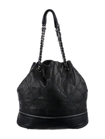 Chanel Expandable Drawstring Tote | The Real Real, Inc.