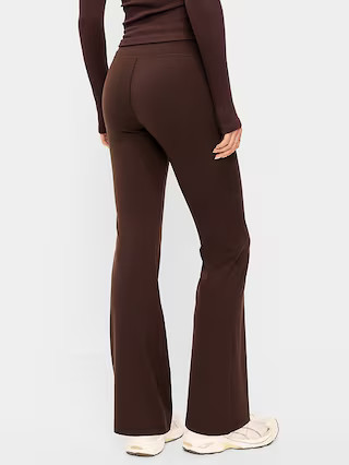 High-Waisted StudioSmooth Flare Leggings | Old Navy (US)