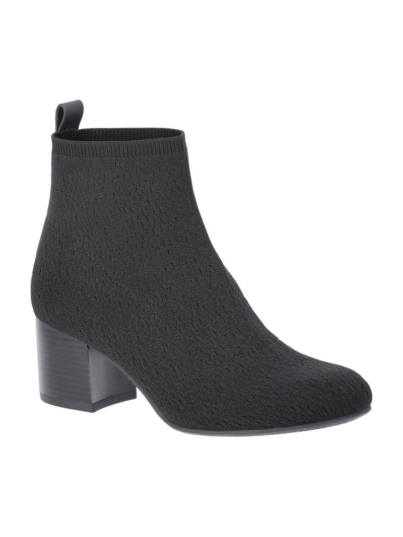 Time and Tru Women's Comfort Knit Booties | Walmart (US)