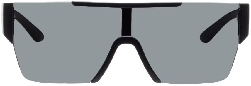 Black Shield Sunglasses | SSENSE