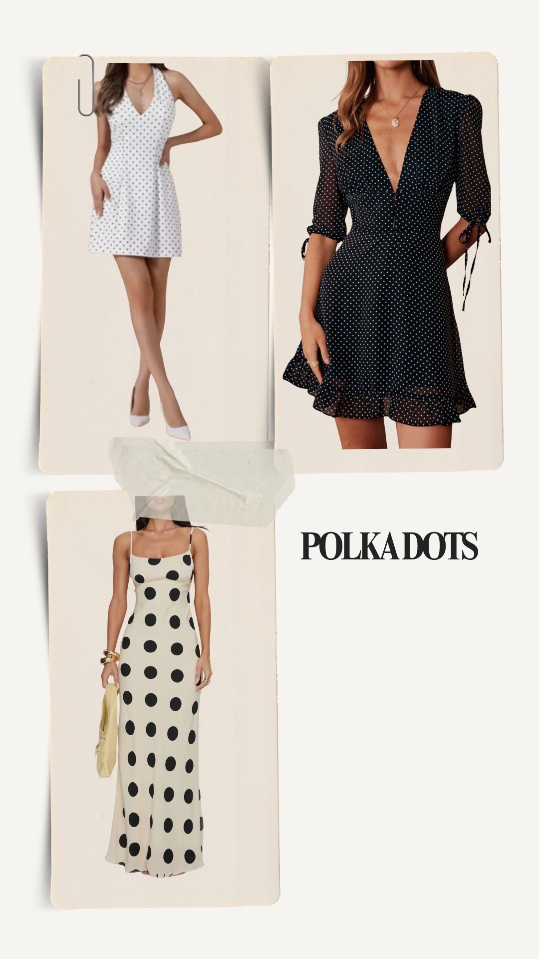 Polka dot dresses 

#LTKSeasonal #LTKootd #LTKFindsUnder100