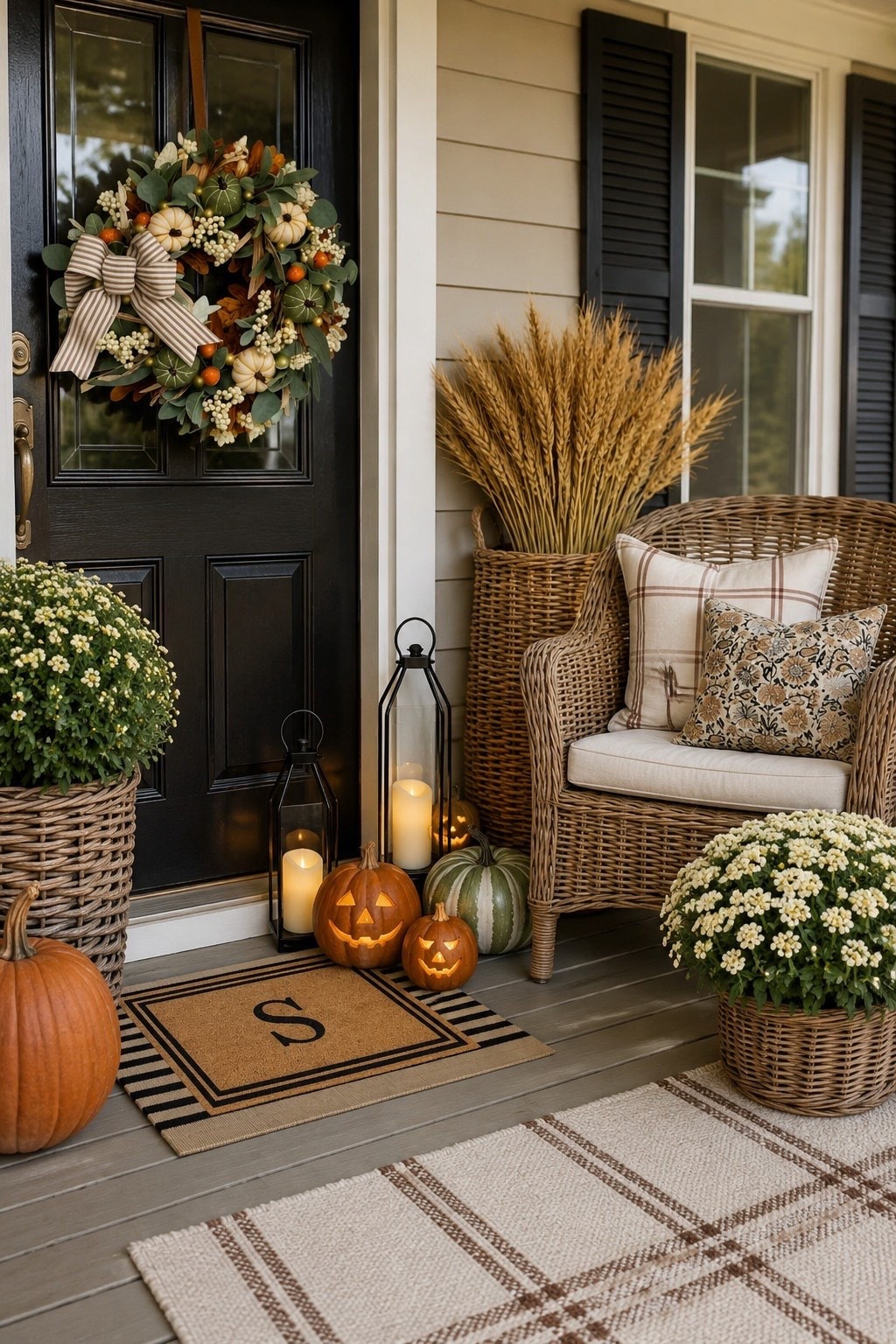 Cozy Fall Front Porch Decor Ideas 🍂 Amazon Finds You'll Love

Transform your front porch into a warm and welcoming fall retreat with these cozy Amazon finds. From a gorgeous pumpkin wreath and glowing lanterns to plaid pillows, wicker baskets, carved pumpkins, wheat bundles, and a personalized doormat, these simple decorating ideas create the perfect autumn entryway. Whether you're decorating for September, October, Halloween, or Thanksgiving, these timeless neutral pieces make it easy to create a beautiful porch you'll love coming home to.

#FallPorchDecor #FallDecorIdeas #FrontPorchDecor #AmazonFinds #AmazonHome #CozyHome #AutumnDecor #NeutralFallDecor #PumpkinDecor #FallInspiration #PorchStyling #FarmhouseDecor #HalloweenDecor #OutdoorDecor #SeasonalDecor #HomeDecorIdeas #CozyAesthetic #FrontDoorDecor #FallHome #AmazonFavorites