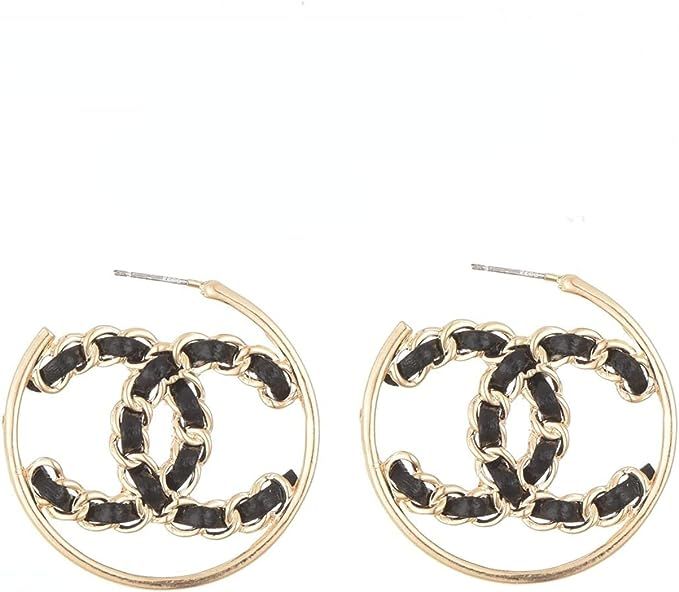 Imitation Earrings Correct Logo Double C Double G DR L.V Fashion Earrings For Women Girls Birthda... | Amazon (US)