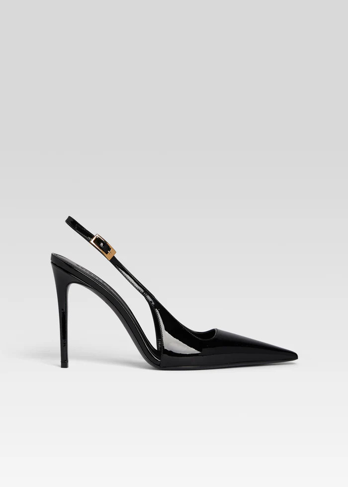 Gwyneth Leather Slingback | Retrofete