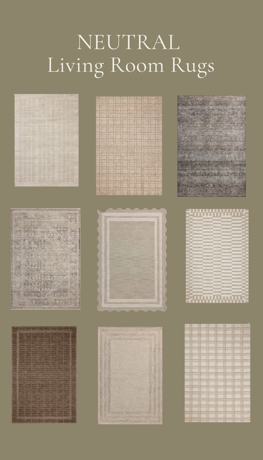 Beautiful neutral living room rugs 

#LTKcasa #LTKcanada #LTKsale