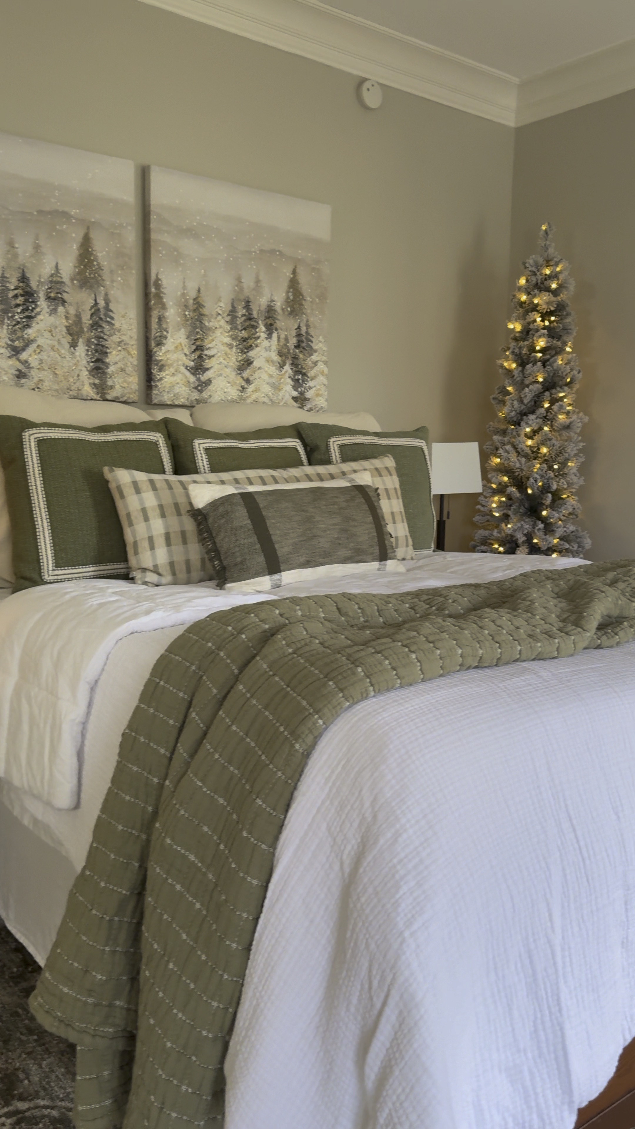 Bedroom decor ✨ all products are exact except for:
• Tree is from Hobby Lobby (similar linked) 
• Wall art is from Hobby Lobby (similar linked)

#LTKHoliday #LTKHome #LTKWatchNow