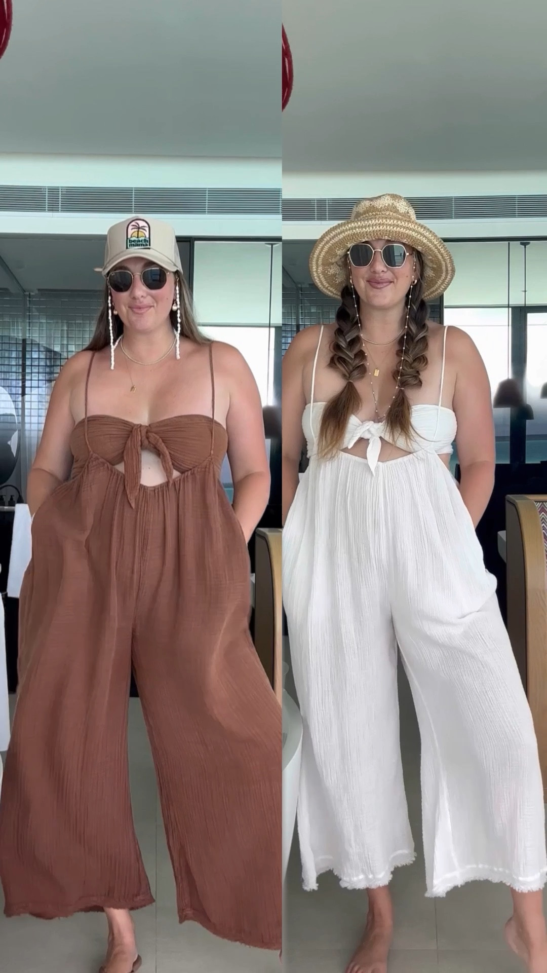 My favorite midsize vacation set! Size down - L  

#LTKVideo #LTKStyleTip #LTKMidsize