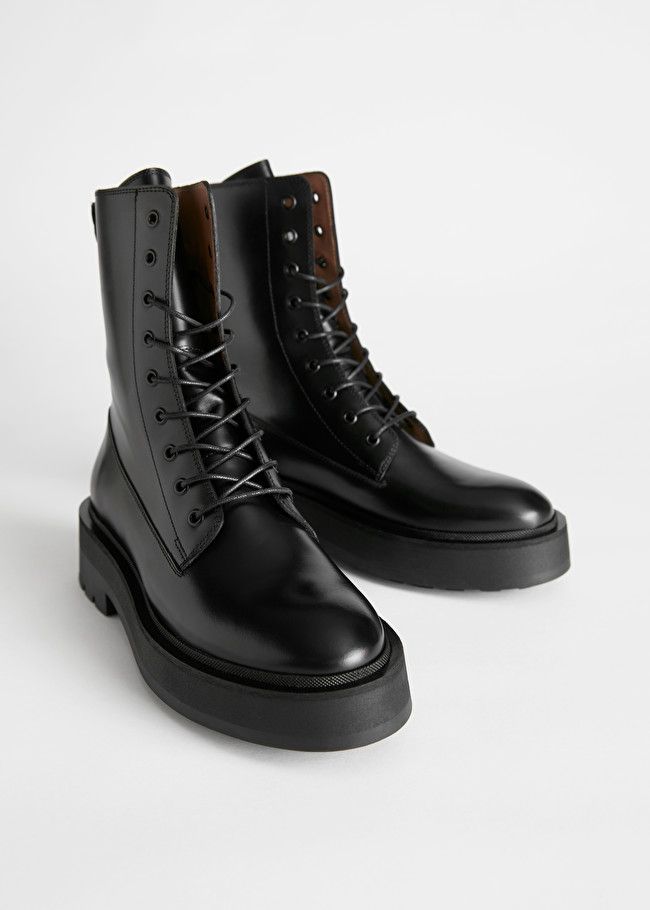 Chunky Platform Leather Boots | & Other Stories (EU + UK)