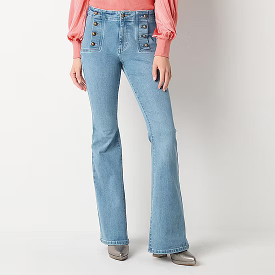 Ryegrass Womens High Rise Wide Leg Jean | JCPenney