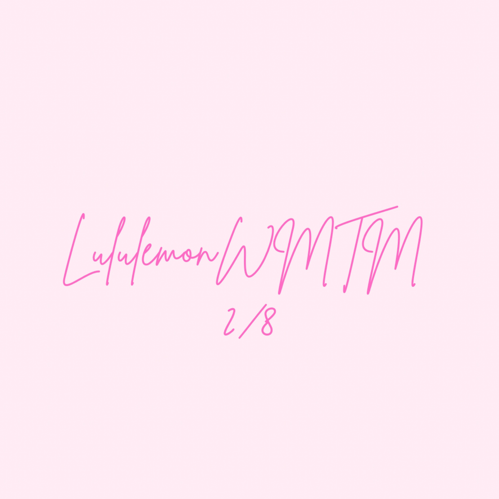 Lululemon WMTM sale 2/8 

#LTKSpringSale #LTKfindsunder100 #LTKsalealert