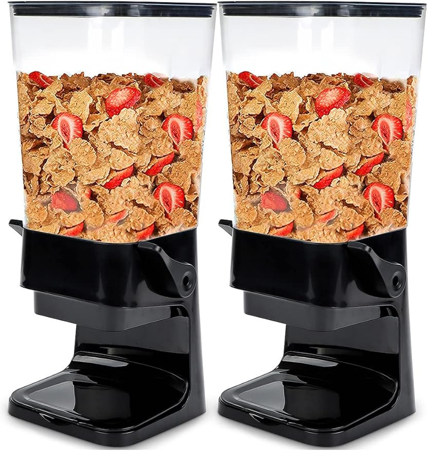 Conworld Cereal Dispenser Countertop, Large Capacity Rice Dispenser Cereal Container Storage, Not... | Amazon (US)