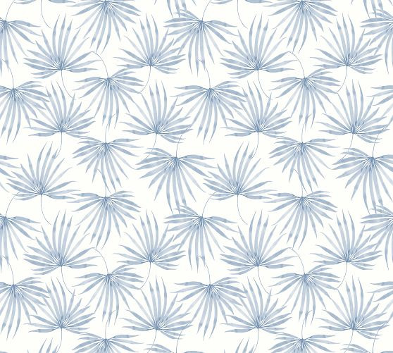 Palm Print Wallpaper | Pottery Barn (US)