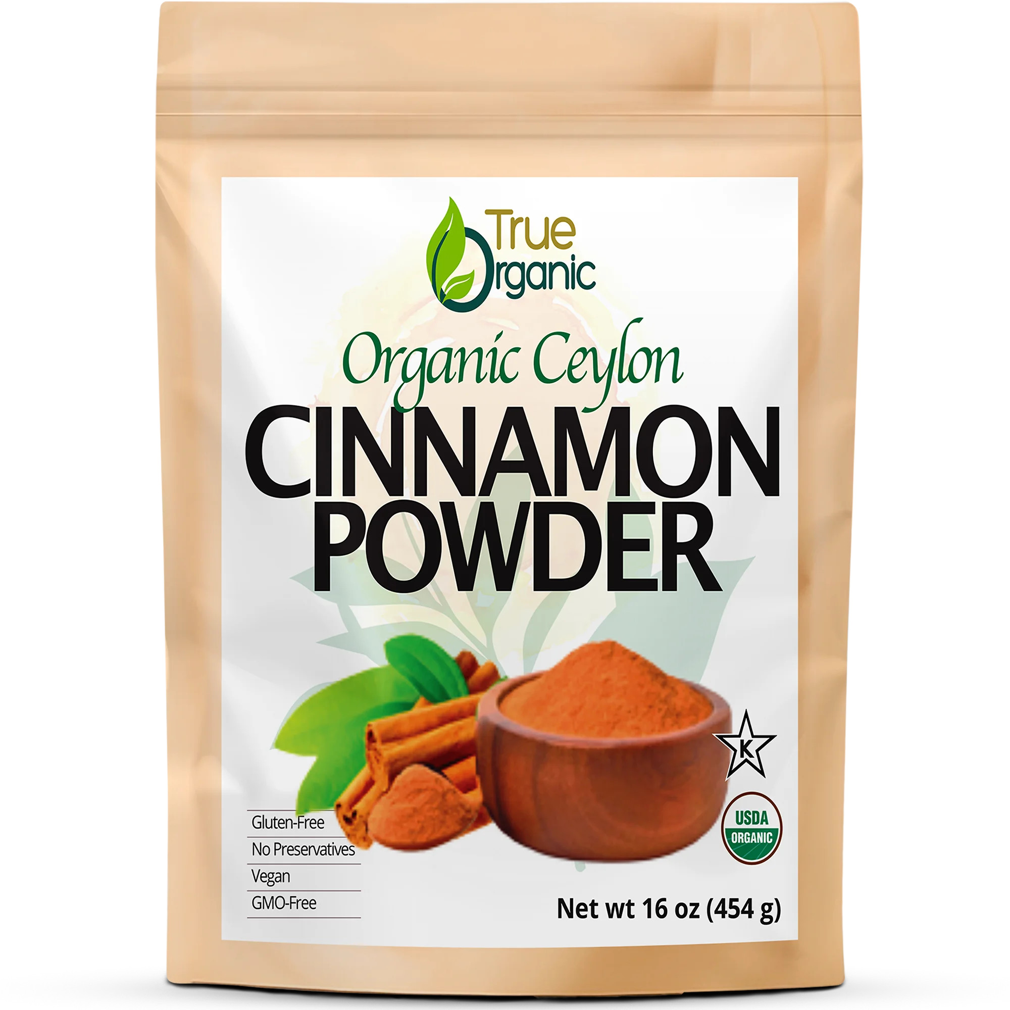 True Organic Ground Ceylon Cinnamon ,  16 oz, USDA Organic & Kosher Certified | Walmart (US)