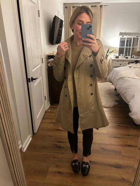 A trench coat is a staple for every wardrobe. Today, I found a similar pick that is 40% off PLUS an additional 15% off! Huge sale!

#LTKworkwear #LTKmidsize #LTKsalealert