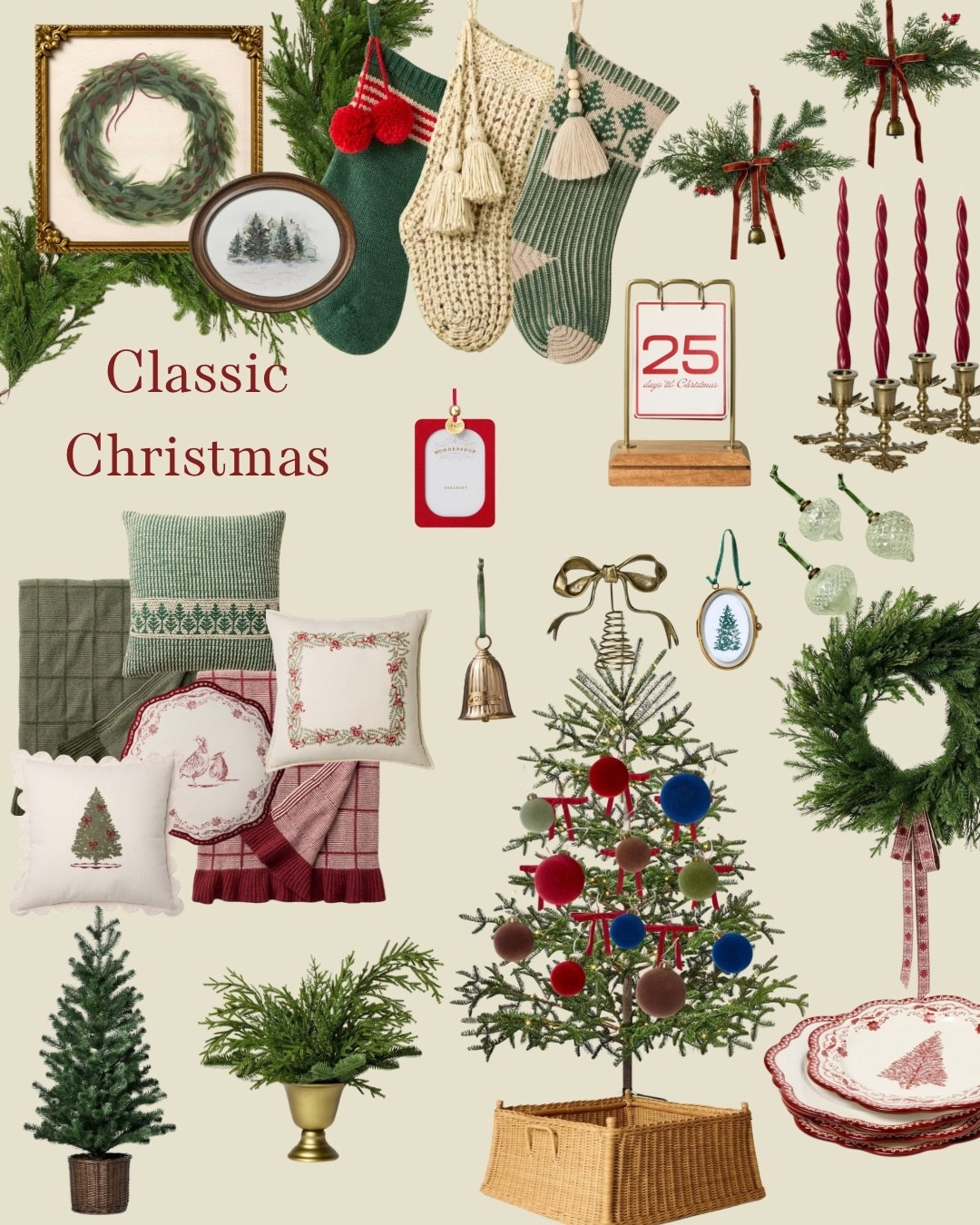 Target classic Christmas design 

#LTKHome #LTKHoliday #LTKSeasonal