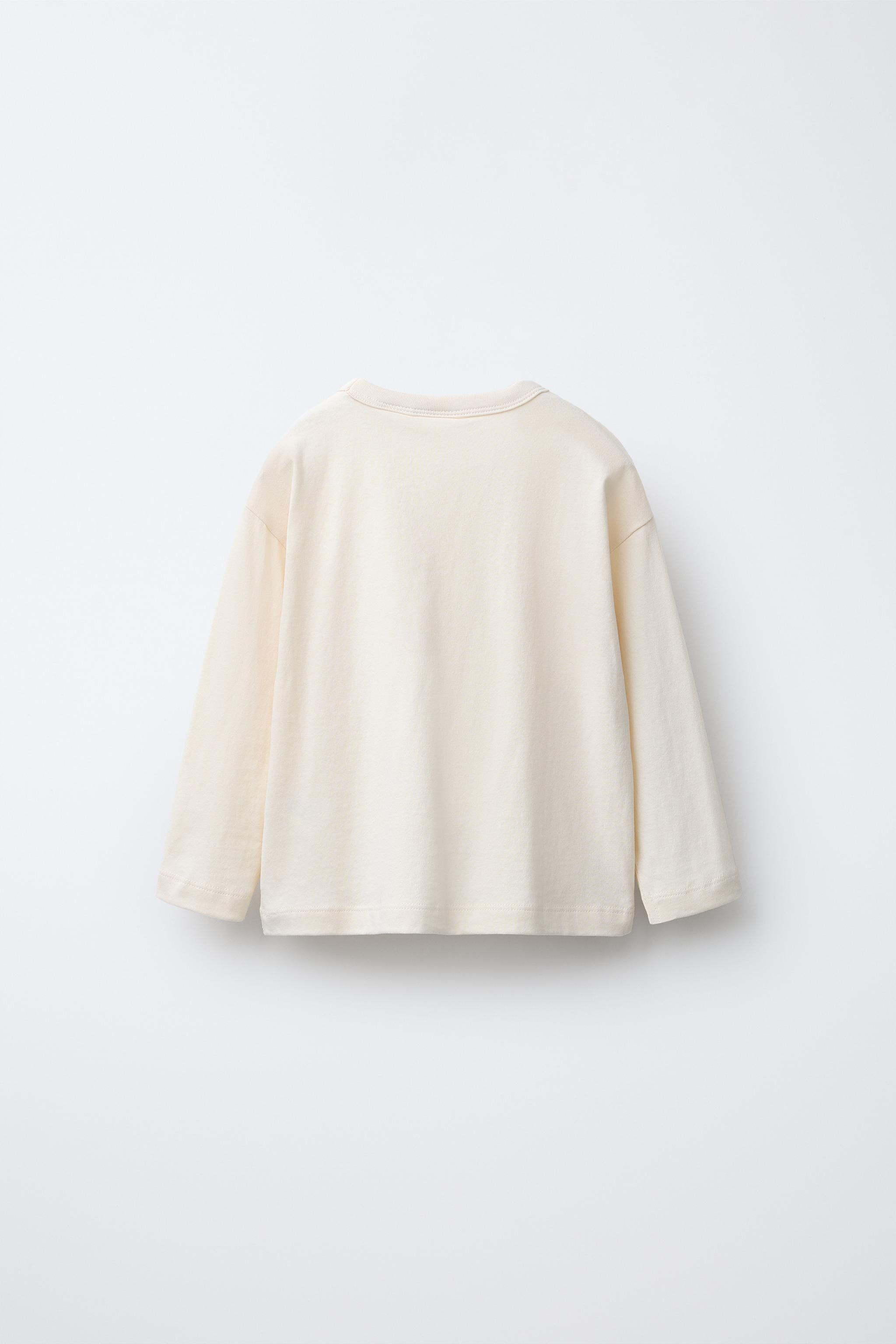 TWO-PACK OF SOLID AND STRIPED T-SHIRTS | Zara US