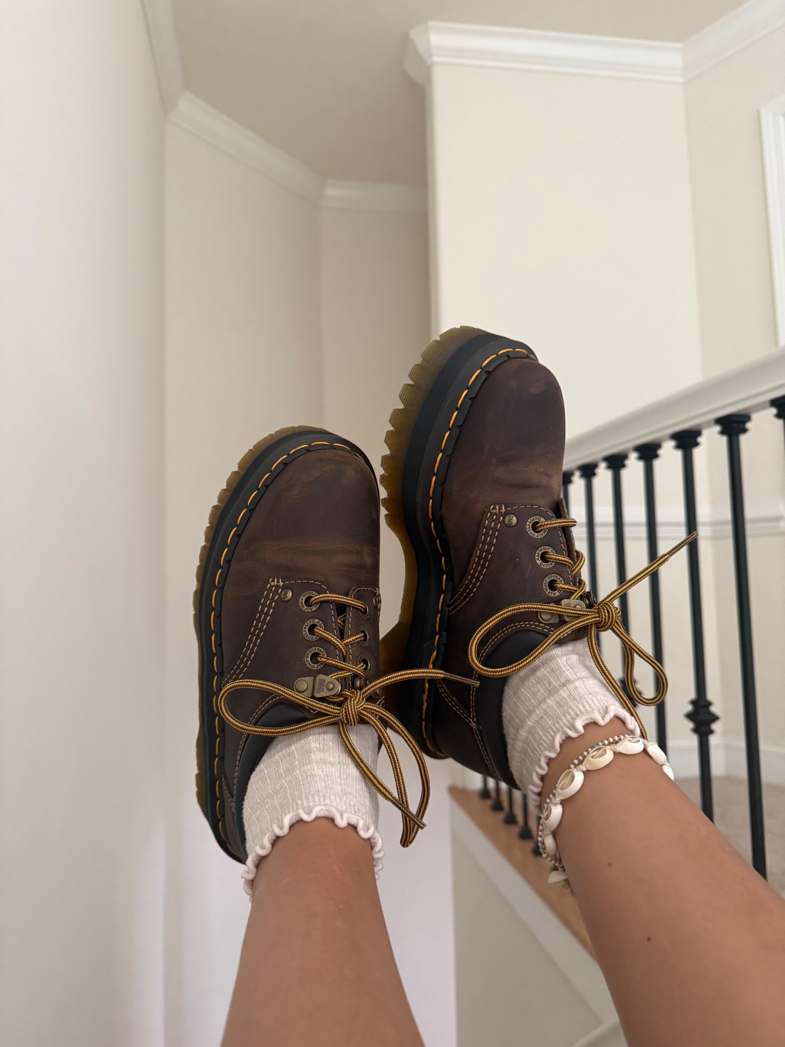 Coziest fall shoes // platform dr. Martens // ruffle socks // target 

#LTKStyleTip #LTKSeasonal #LTKShoeCrush