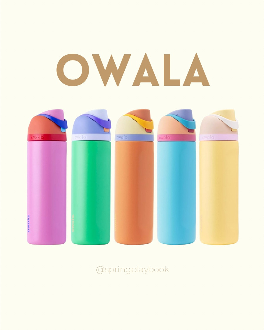 Owala FreeSip has been my fav water bottle for a couple years. Now they have so many colors! Swipe for IRL pic and subseasons. (Yellow and green stock photo is more accurate to color)

I’m unable to link every color. Click on your preferred bottom size to see the color options  

#createdcolorful #createdcolorfulspring #hocspring #tcispring #pcaspring #lightspring #warmspring #truespring #brightspring #clearspring #paintboxspring #bluespring

#LTKTravel #LTKActive #LTKFamily