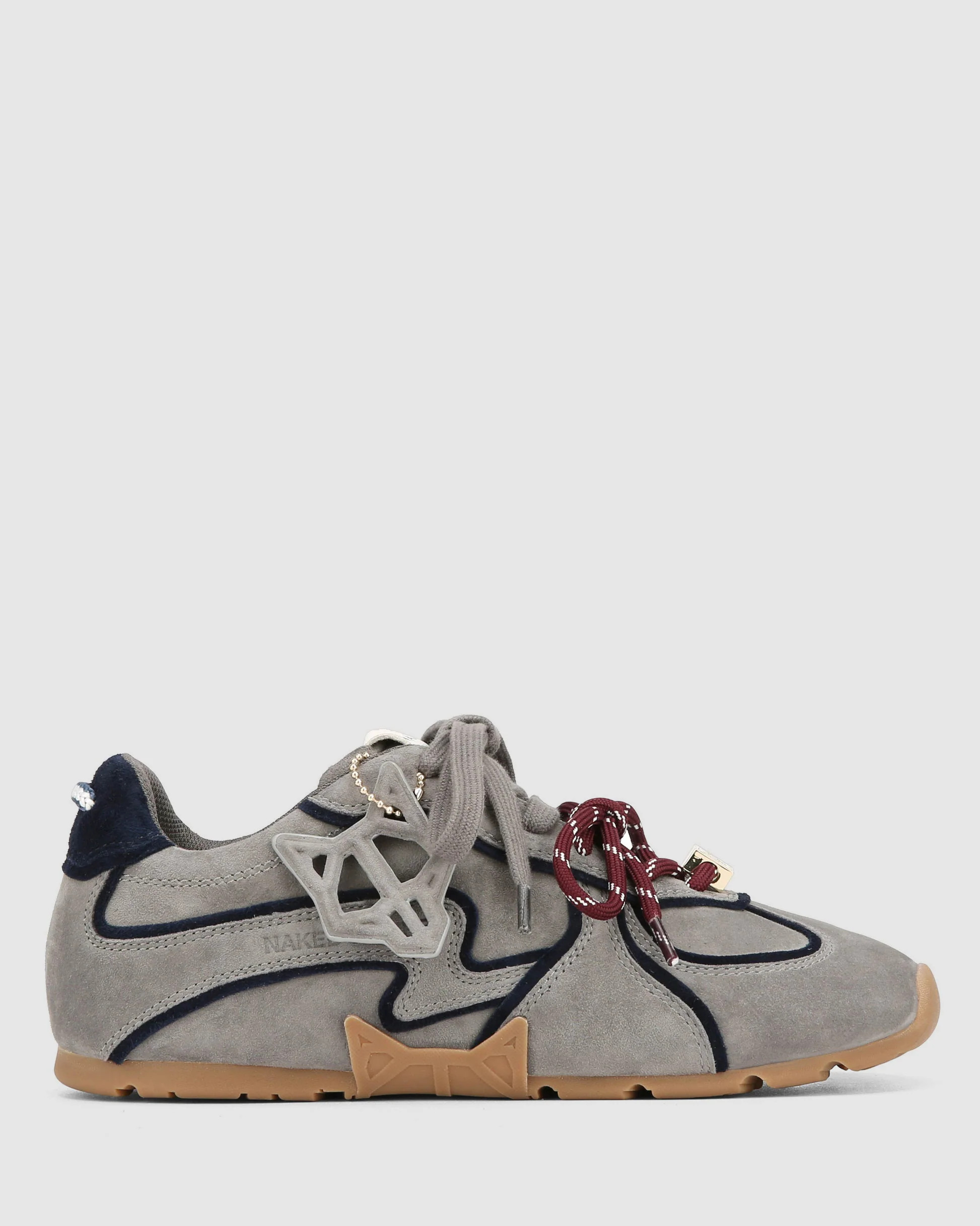 Adored Grey Suede Sneaker | Naked Wolfe | Naked Wolfe