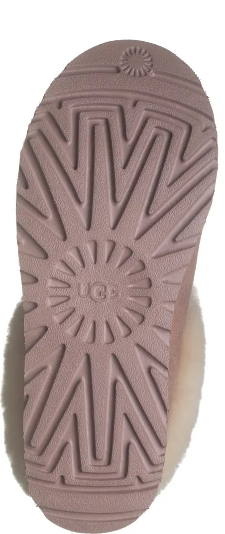 Tazzette Genuine Shearling Collar Slipper (Women) | Nordstrom