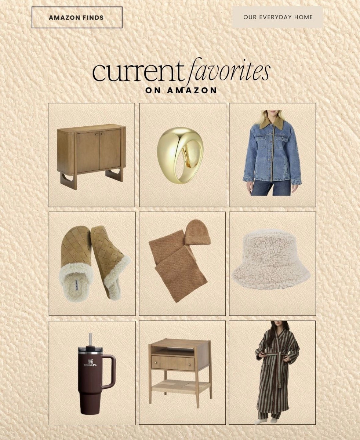 Amazon fashion finds 
Amazon home decor 
current favorites
new year favorites
january favorites
favorite finds right now
what I’m loving right now
top picks for the new year
everyday favorites

#LTKFindsUnder100 #LTKFindsUnder50 #LTKHome