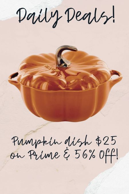 Amazon pumpkin dish on sale for $25! 

#LTKHalloween #LTKsalealert #LTKxPrime