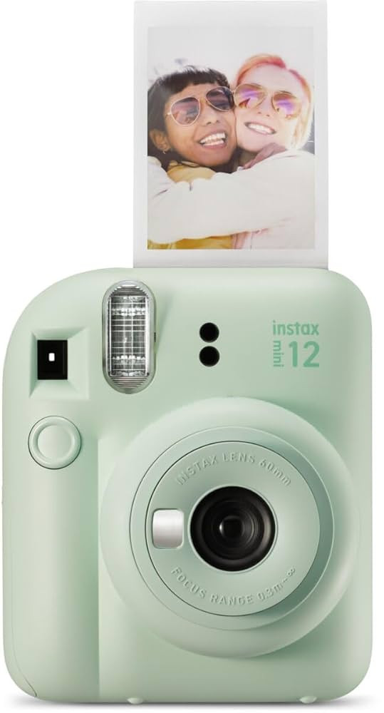 Fujifilm Instax Mini 12 Instant Camera - Mint Green | Amazon (US)