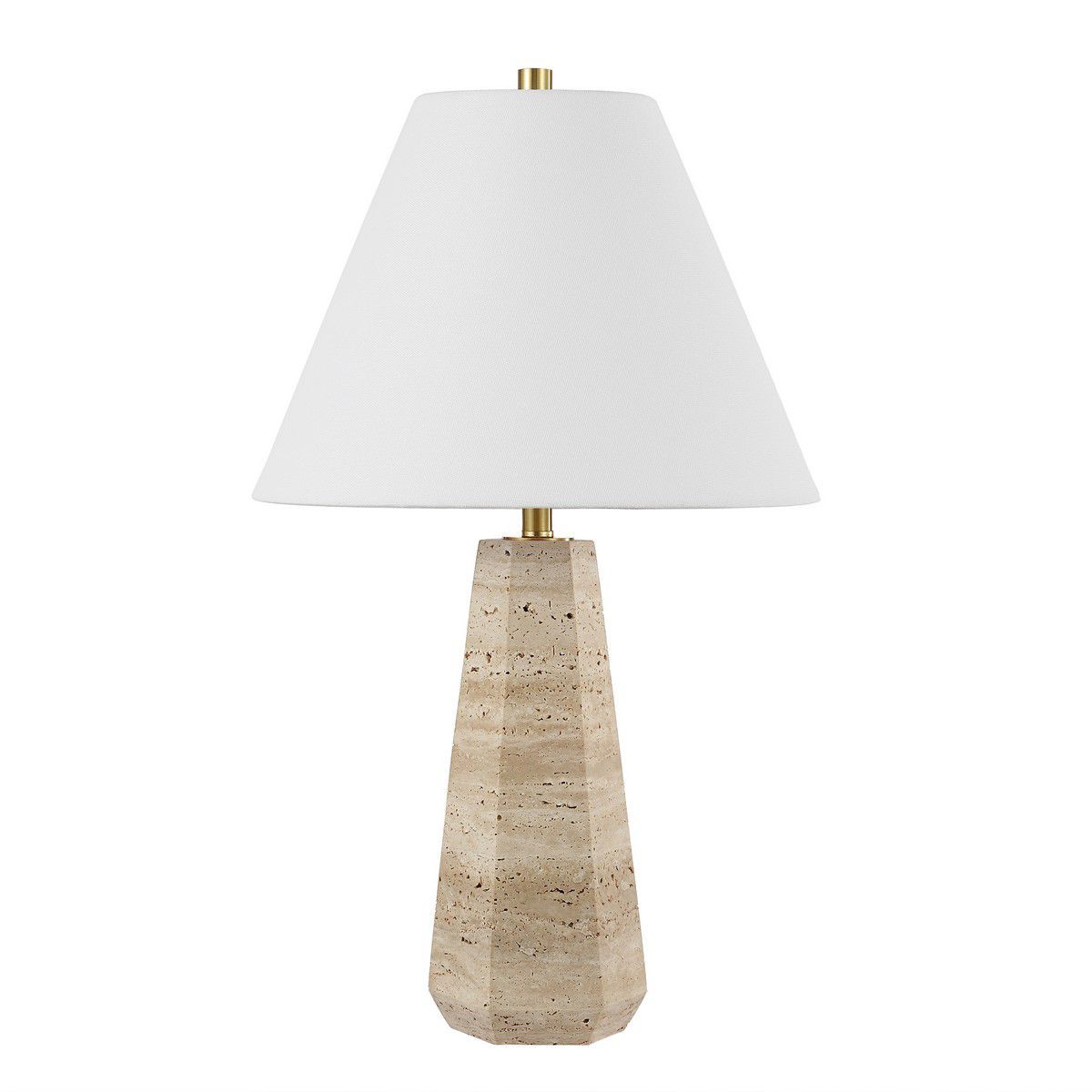 Calla 23.5 Inch Travertine Table Lamp - Beige - Safavieh. | Target