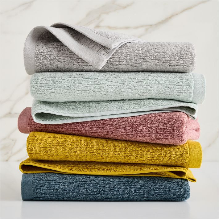 Everyday Textured Towels | West Elm (US)