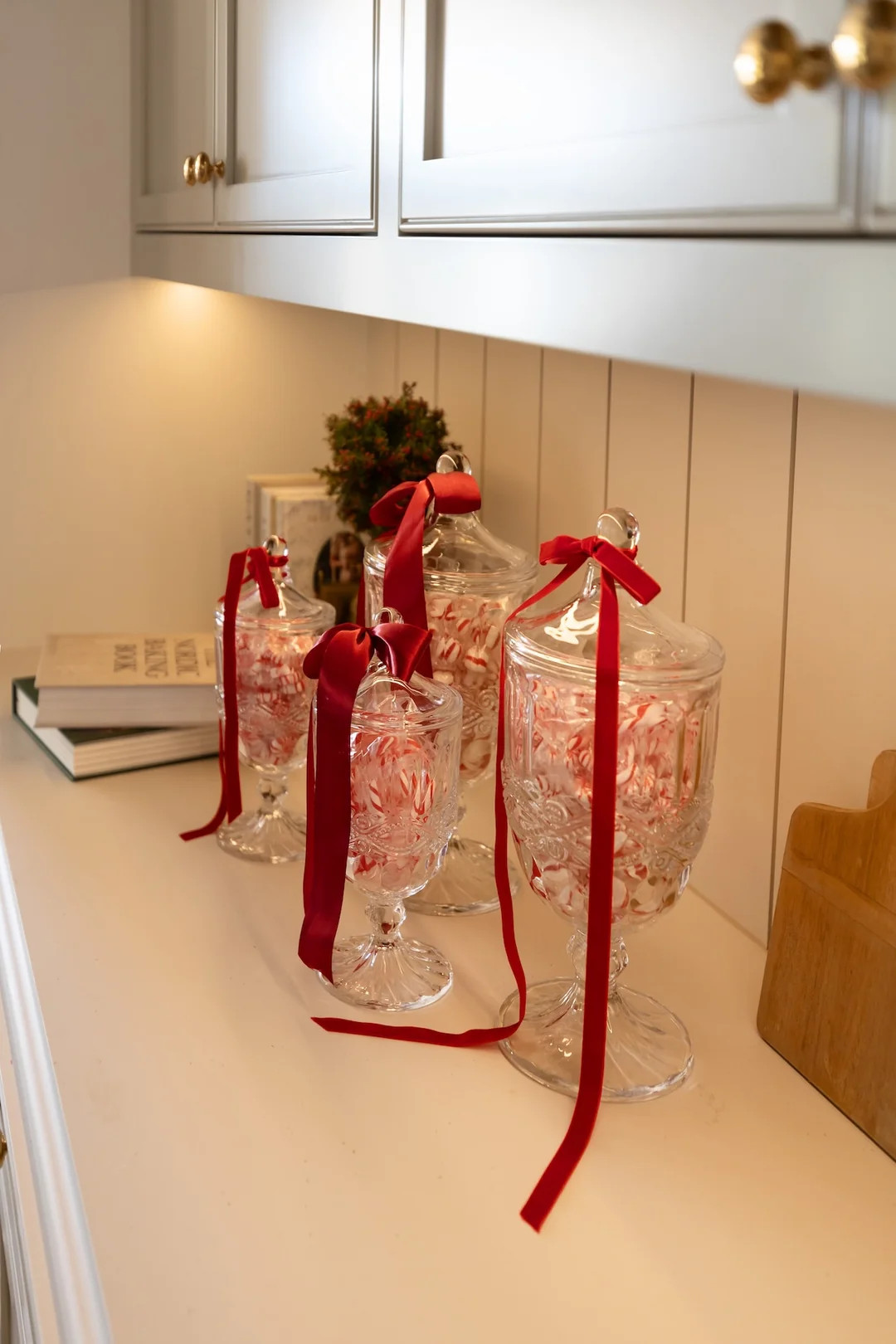 Glass Urns with Lids - Set of 2 | THELIFESTYLEDCO