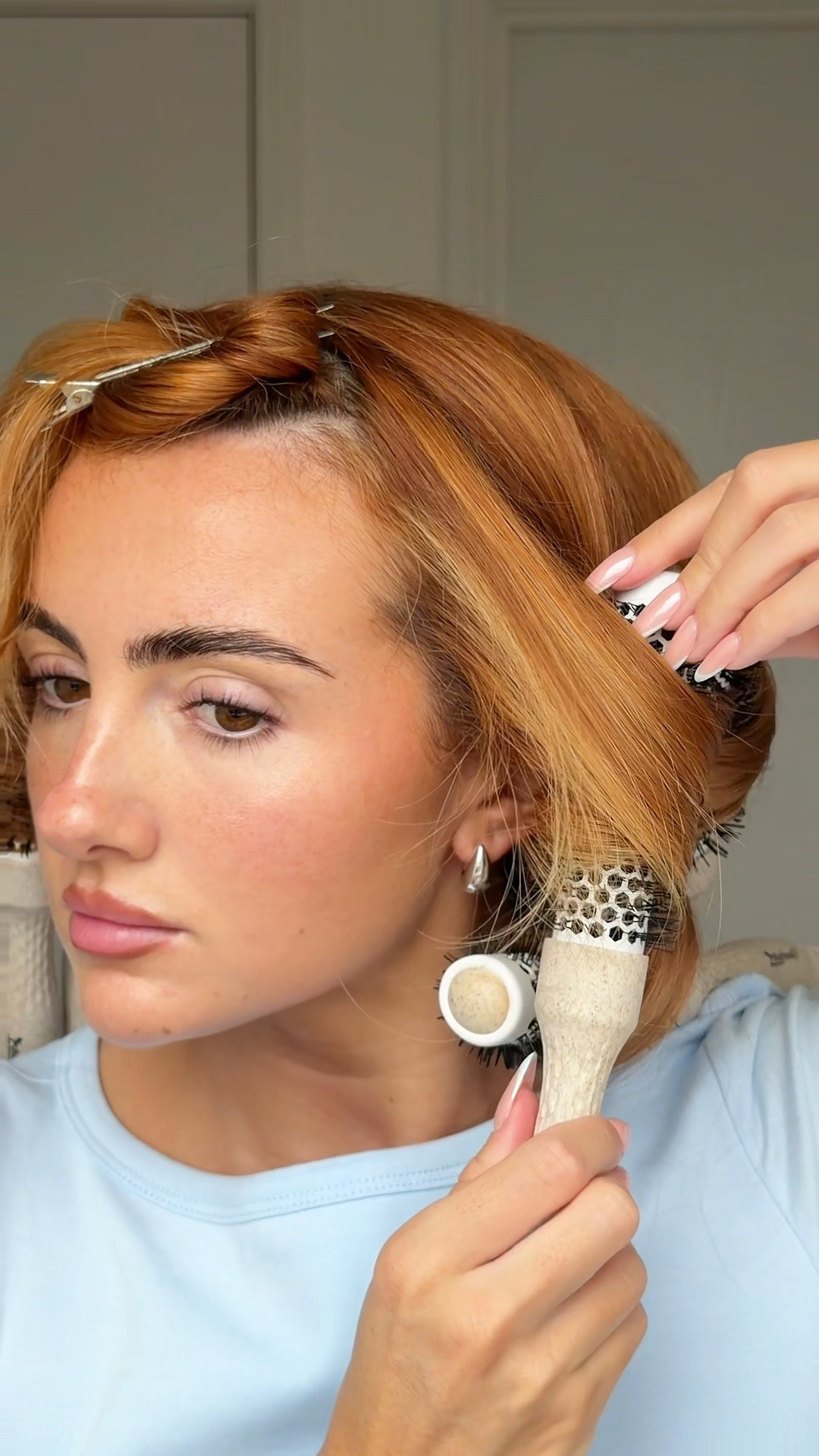 my easy 10 min blow out <3