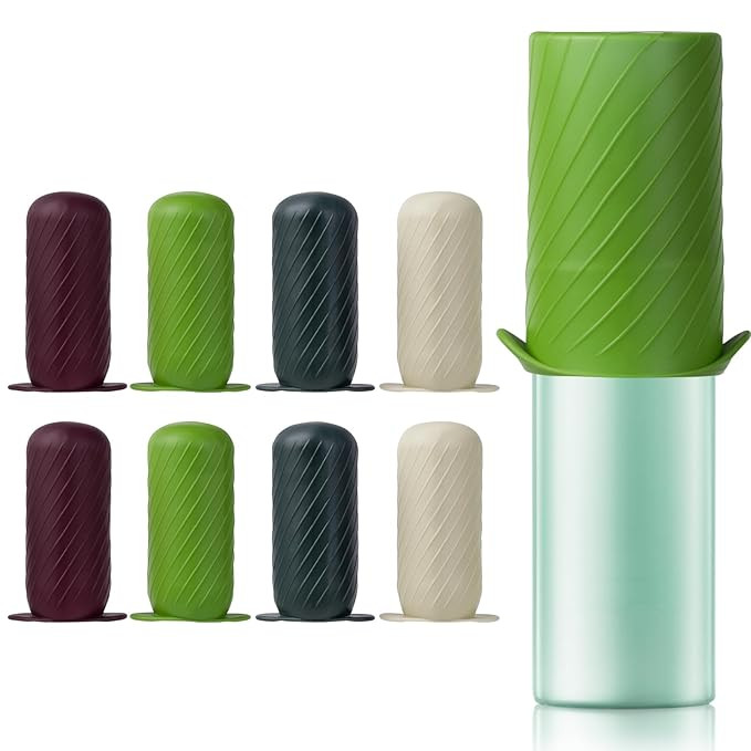 Bottle Covers for Travel, Leak Proofing, Travel Size Container Silicone toiletry sleeves, Leak Lo... | Amazon (US)