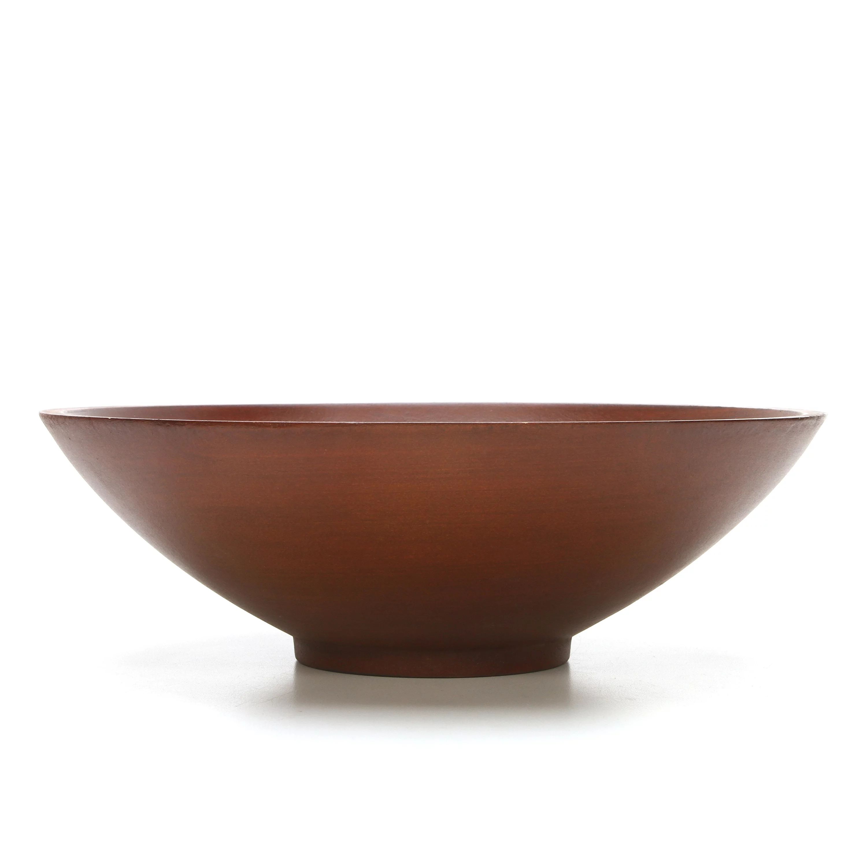 Hosley 11.8 inch Diameter, Wooden Finished Decorative Bowl | Walmart (US)