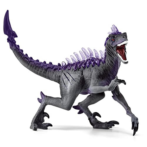 Schleich Eldrador Creatures - 7" Shadow Raptor Dinosaur Figurine - Fantasy Dino Toy for Boys and Girls for Imaginative Play - Beast Animal Figure - Cool Monster Toys for Kids Ages 7+ | 70154 | Amazon (US)
