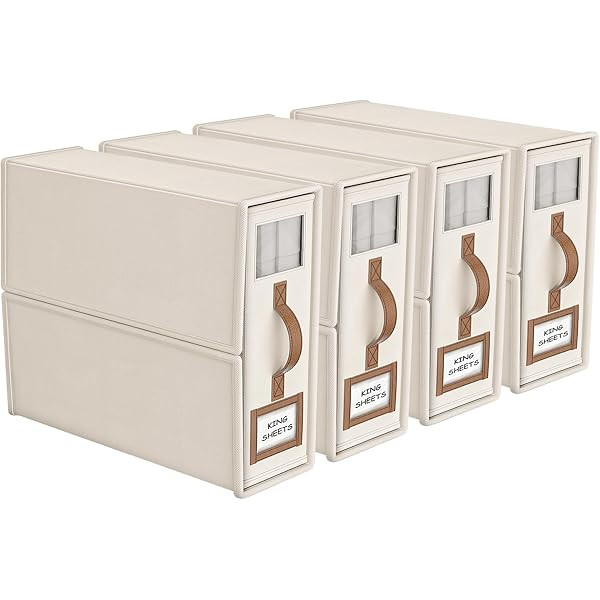 Kithero Bed sheet Organizer 8pack | Amazon (US)