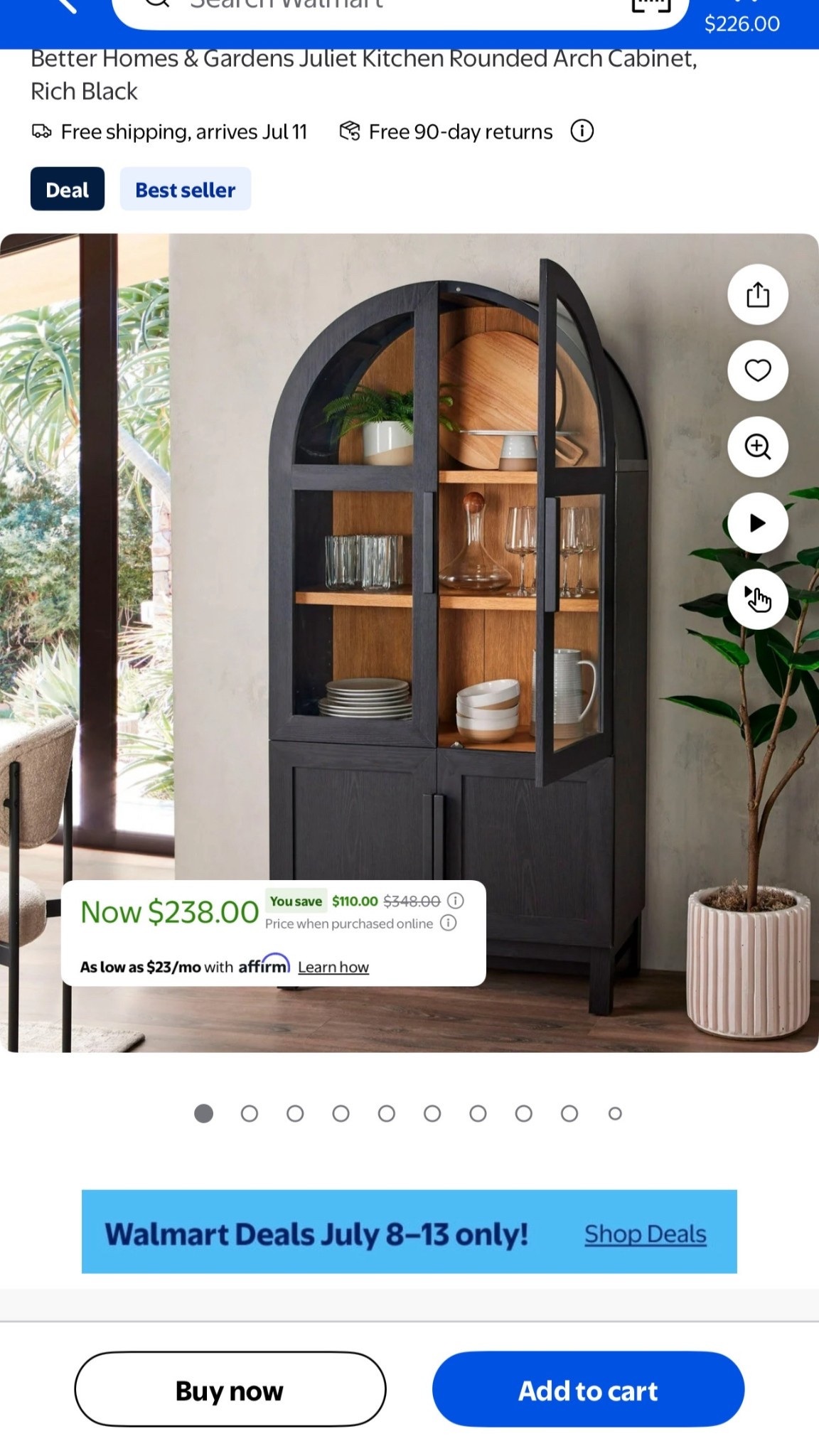 I cannot believe this is finally back in stock 😭🙌
This arched cabinet went crazy fast last time and I’ve been stalking it ever since 😂  looks SO high-end but it’s from Walmart 👀

If you’ve been wanting it, now’s the time!! Linked it for y’all 💛 #LTKHome #WalmartFinds #BackInStock


#LTKHome #LTKSaleAlert #LTKStyleTip