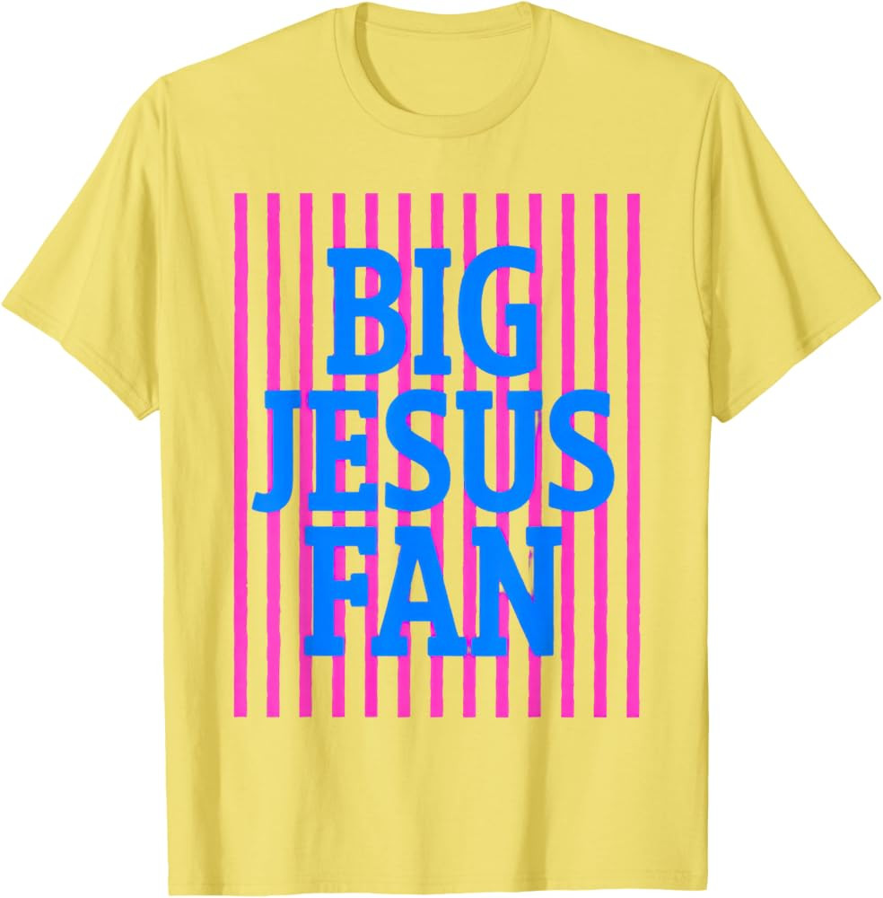 Big Jesus Fan T-Shirt | Amazon (US)