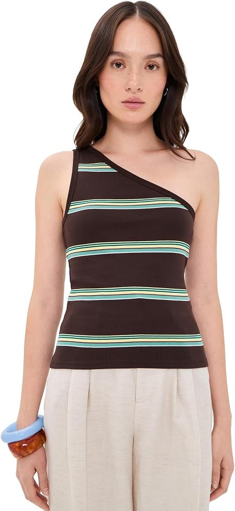 Madewell Women's x Shopbop One Shoulder 90s Tank Top | Amazon (US)