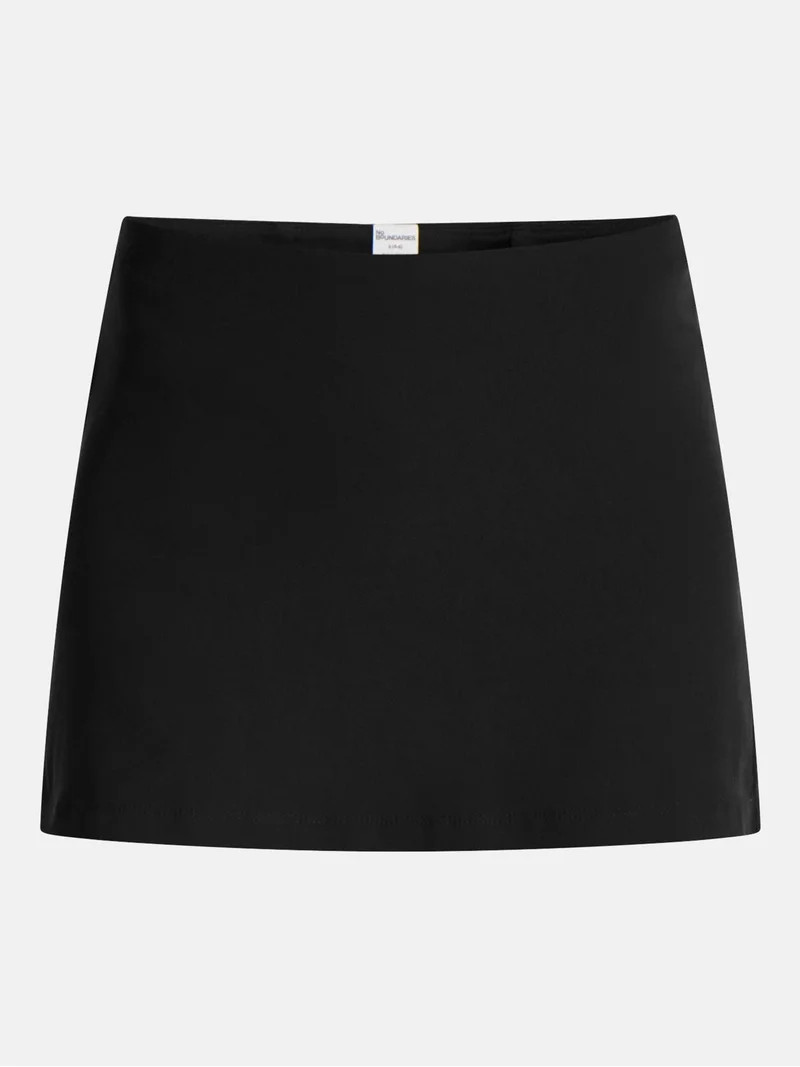 No Boundaries Woven Mini Pull-On Skirt, Women's Sizes XXS-XXL | Walmart (US)