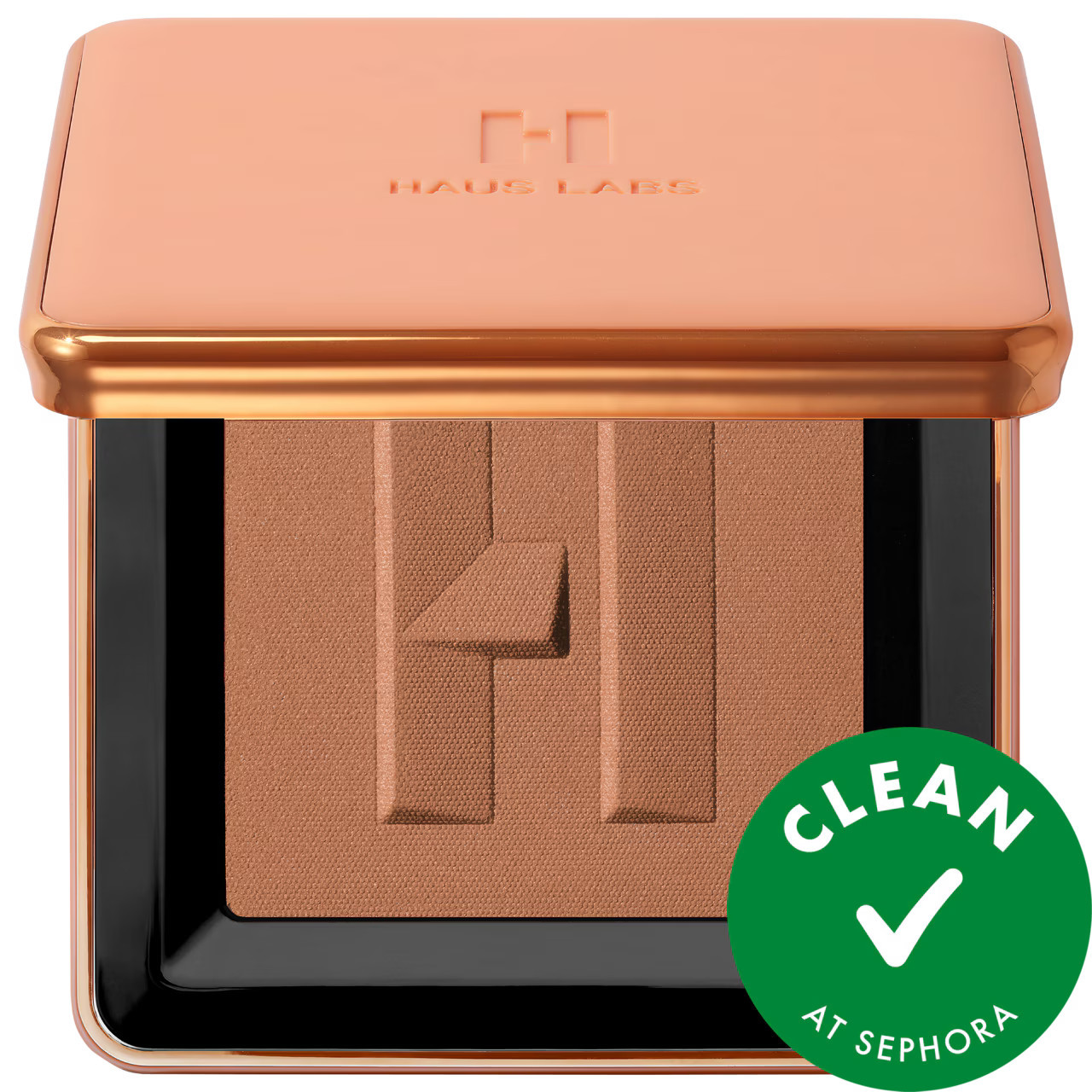 HAUS LABS BY LADY GAGA Power Sculpt Velvet Talc-Free Powder Bronzer Bronzed Umber Light 0.3 oz / 11 g | Sephora (US)