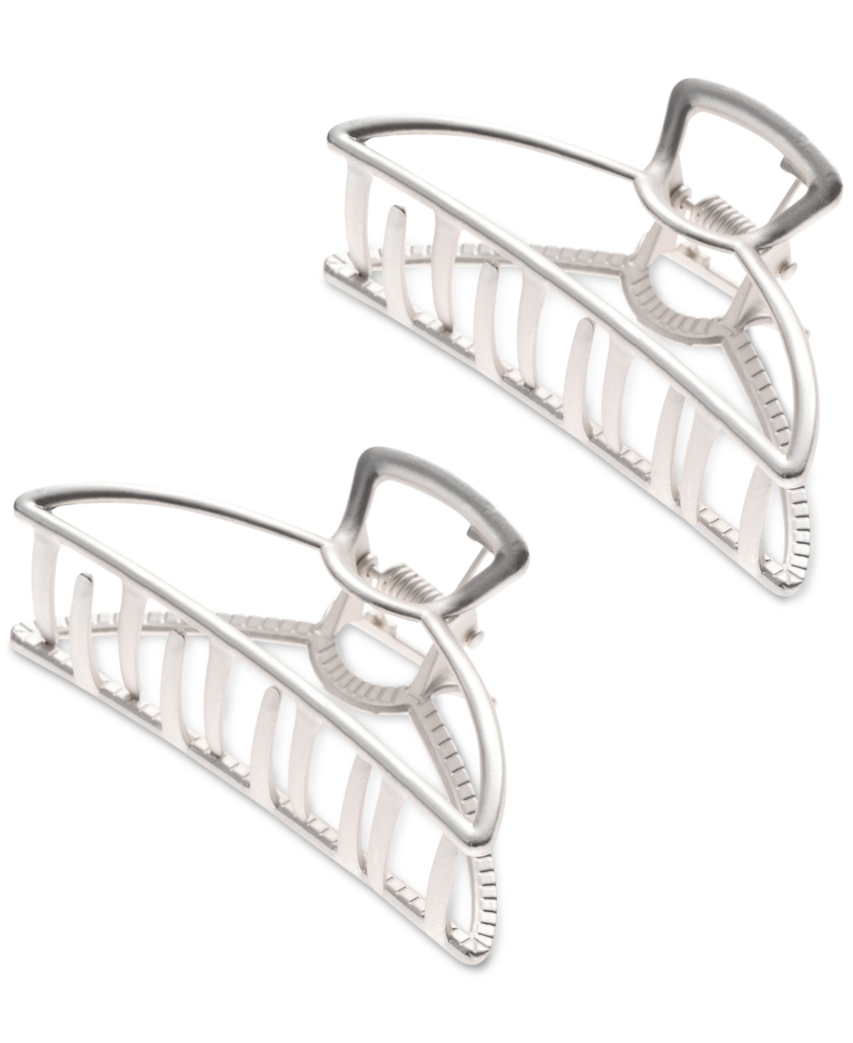 Inc International Concepts Silver-Tone Open 2pc Hair Claw Clip, Created for Macy's | Macys (US)